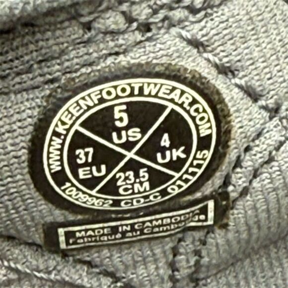 KEEN Newport H2 Kids Outdoor Sandals Blue Gray Size US 5 Hiking - Picture 9 of 12